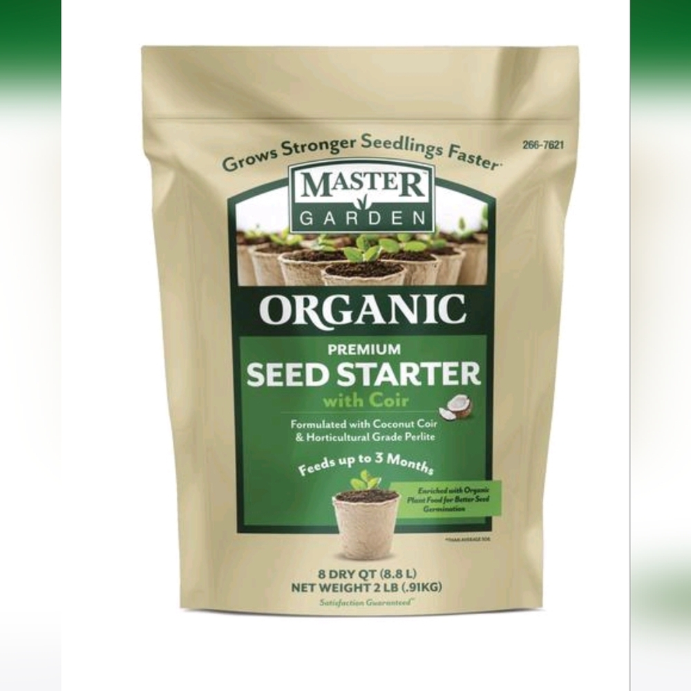 Master Garden Organic Seed Starter potting soil 8 qt